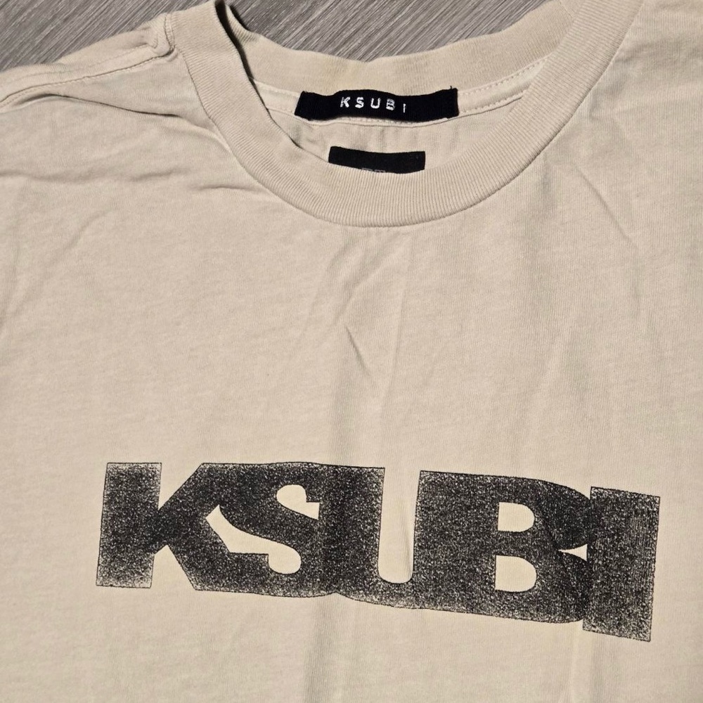 Ksubi Off-White Logo Tee